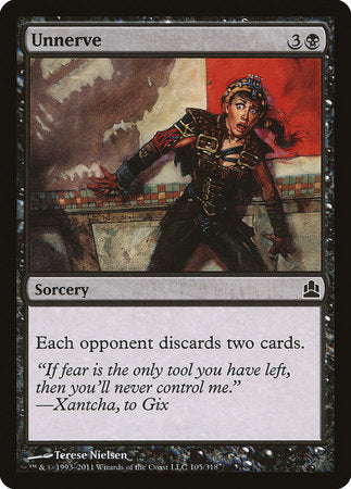 Unnerve [Commander 2011] | Rook's Games and More