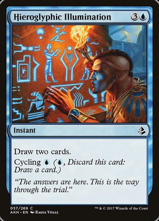 Hieroglyphic Illumination [Amonkhet] | Rook's Games and More