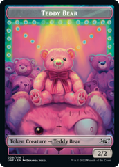 Teddy Bear // Food (011) Double-sided Token [Unfinity Tokens] | Rook's Games and More