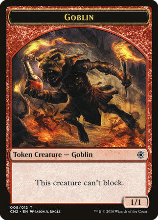 Goblin Token [Conspiracy: Take the Crown Tokens] | Rook's Games and More