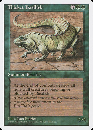 Thicket Basilisk [Fourth Edition] | Rook's Games and More