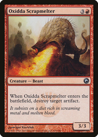 Oxidda Scrapmelter [Scars of Mirrodin] | Rook's Games and More