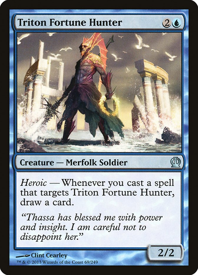 Triton Fortune Hunter [Theros] | Rook's Games and More