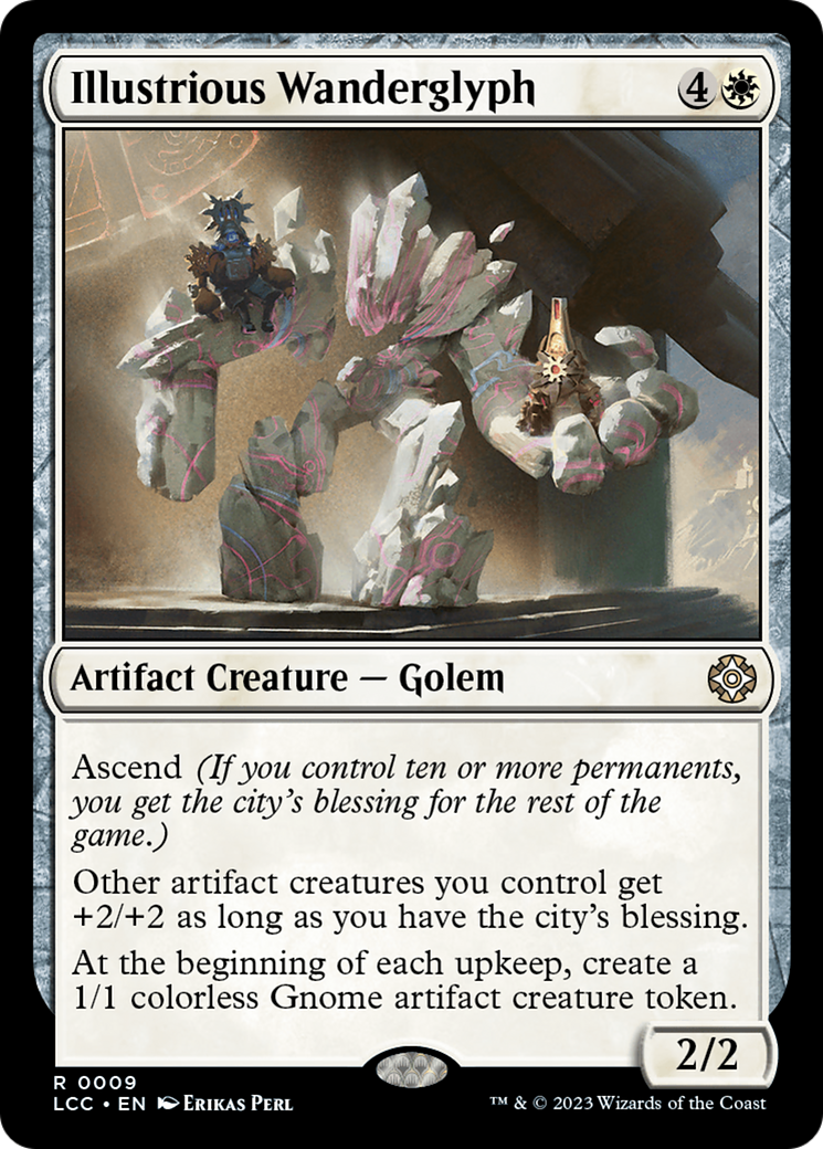 Illustrious Wanderglyph [The Lost Caverns of Ixalan Commander] | Rook's Games and More