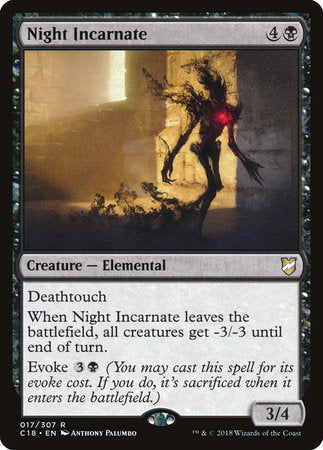 Night Incarnate [Commander 2018] | Rook's Games and More