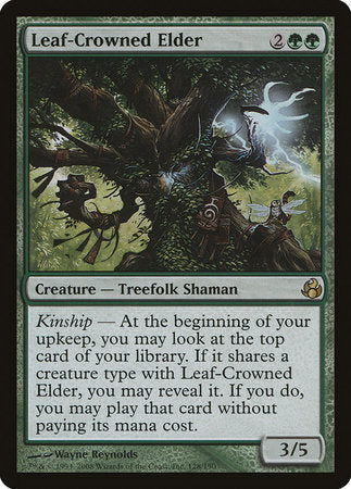 Leaf-Crowned Elder [Morningtide] | Rook's Games and More