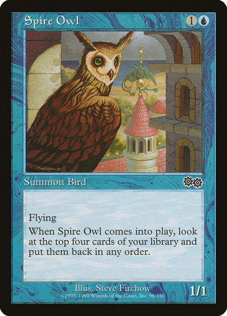 Spire Owl [Urza's Saga] | Rook's Games and More