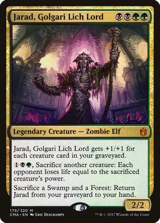 Jarad, Golgari Lich Lord [Commander Anthology] | Rook's Games and More