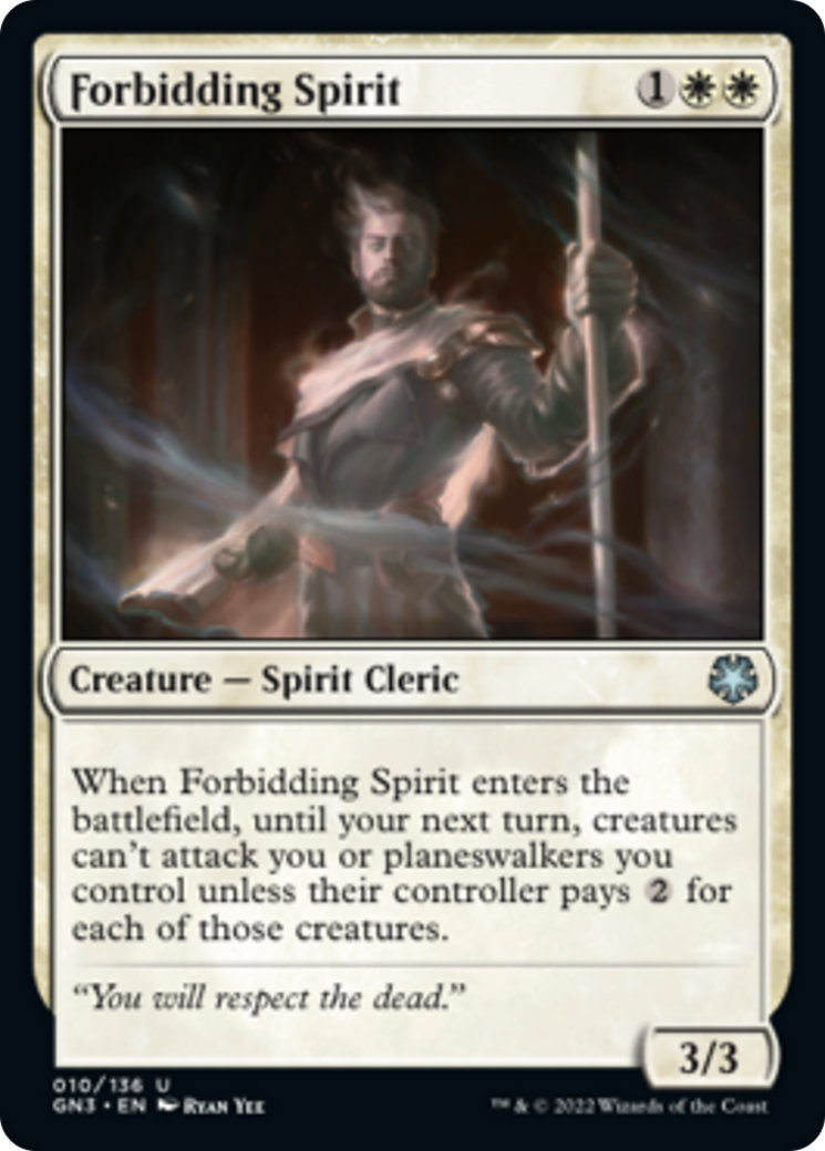 Forbidding Spirit [Game Night: Free-for-All] | Rook's Games and More