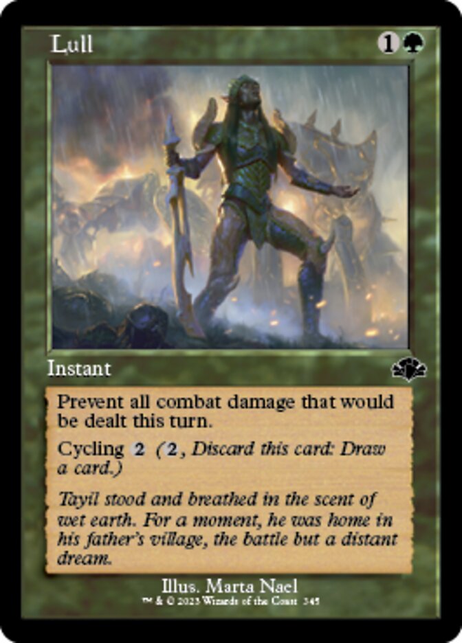 Lull (Retro) [Dominaria Remastered] | Rook's Games and More
