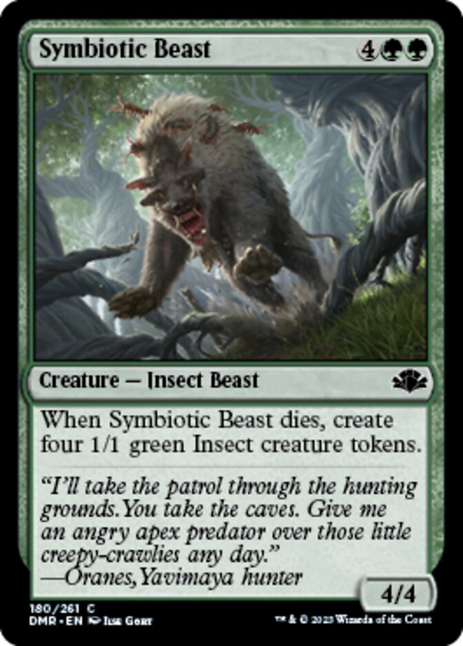 Symbiotic Beast [Dominaria Remastered] | Rook's Games and More