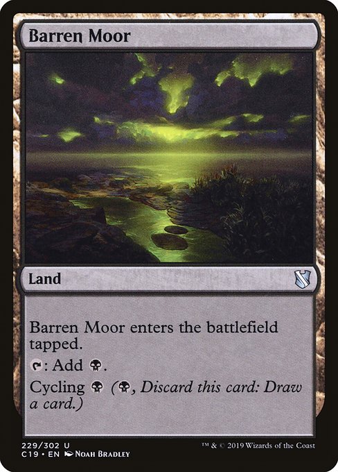 Barren Moor [Commander 2019] | Rook's Games and More