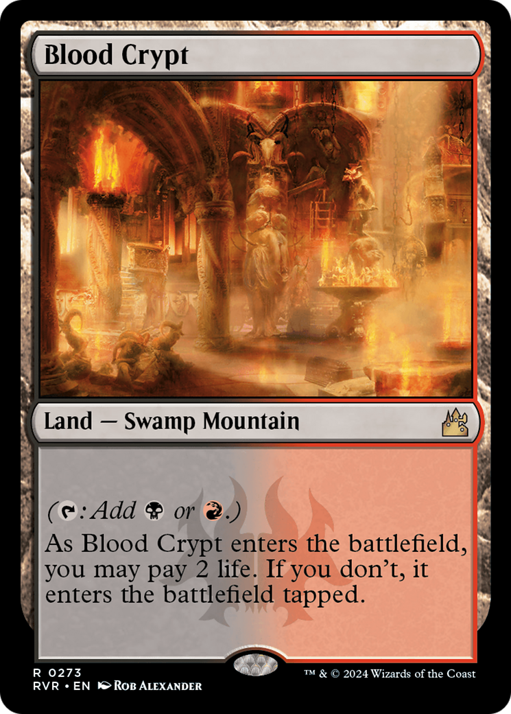 Blood Crypt [Ravnica Remastered] | Rook's Games and More