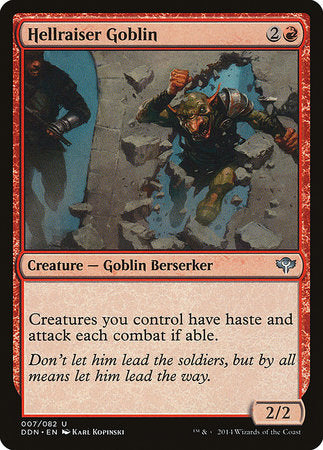 Hellraiser Goblin [Duel Decks: Speed vs. Cunning] | Rook's Games and More