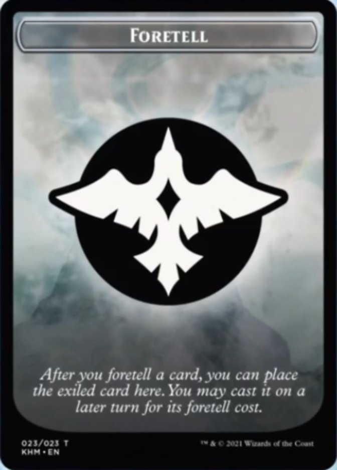 Foretell [Kaldheim Tokens] | Rook's Games and More