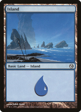 Island (99) [Duels of the Planeswalkers] | Rook's Games and More