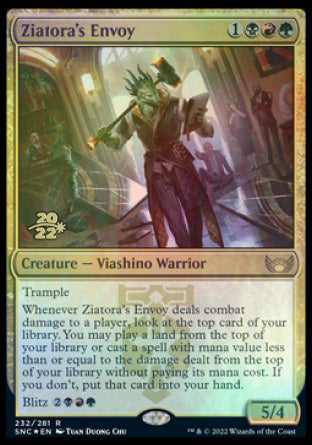 Ziatora's Envoy [Streets of New Capenna Prerelease Promos] | Rook's Games and More