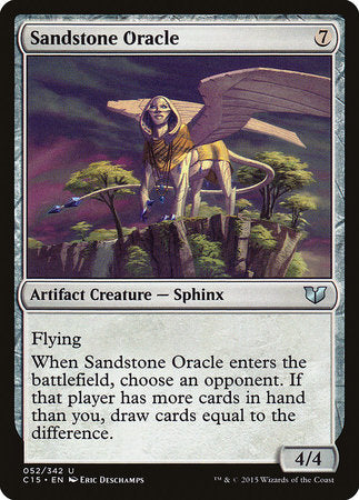Sandstone Oracle [Commander 2015] | Rook's Games and More