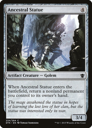 Ancestral Statue [Dragons of Tarkir] | Rook's Games and More