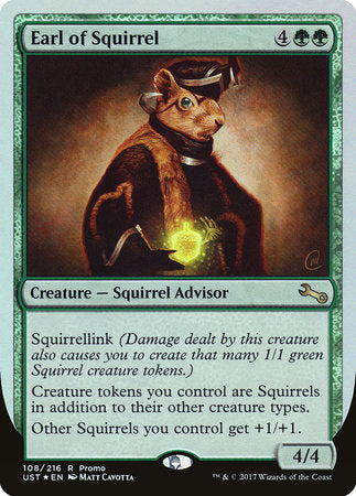 Earl of Squirrel [Unstable Promos] | Rook's Games and More