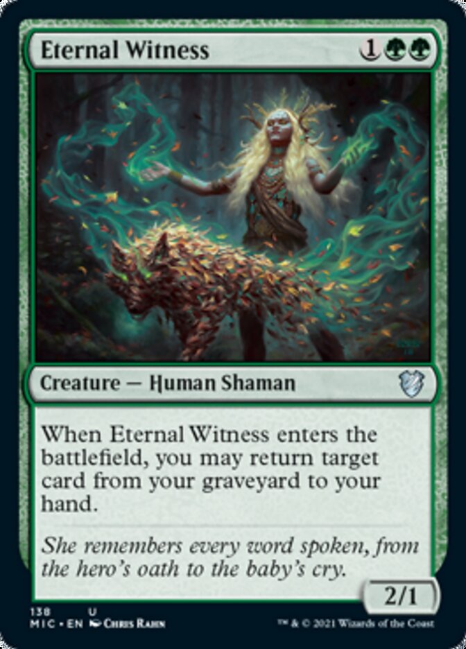 Eternal Witness [Innistrad: Midnight Hunt Commander] | Rook's Games and More