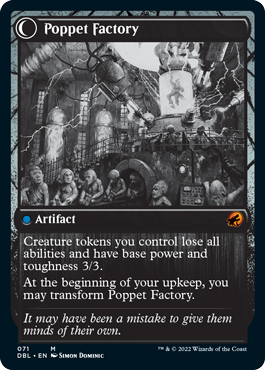 Poppet Stitcher // Poppet Factory [Innistrad: Double Feature] | Rook's Games and More