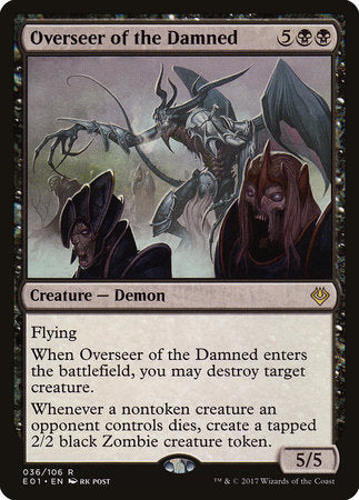 Overseer of the Damned [Archenemy: Nicol Bolas] | Rook's Games and More