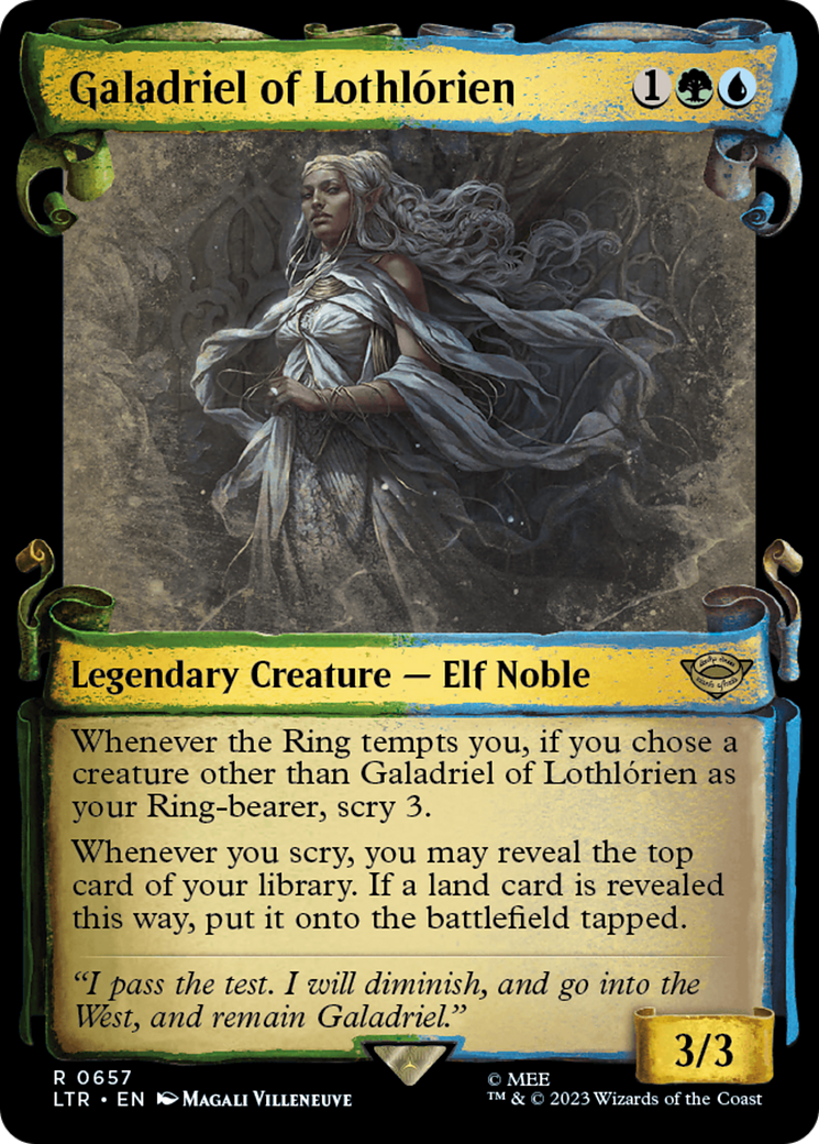 Galadriel of Lothlorien [The Lord of the Rings: Tales of Middle-Earth Showcase Scrolls] | Rook's Games and More