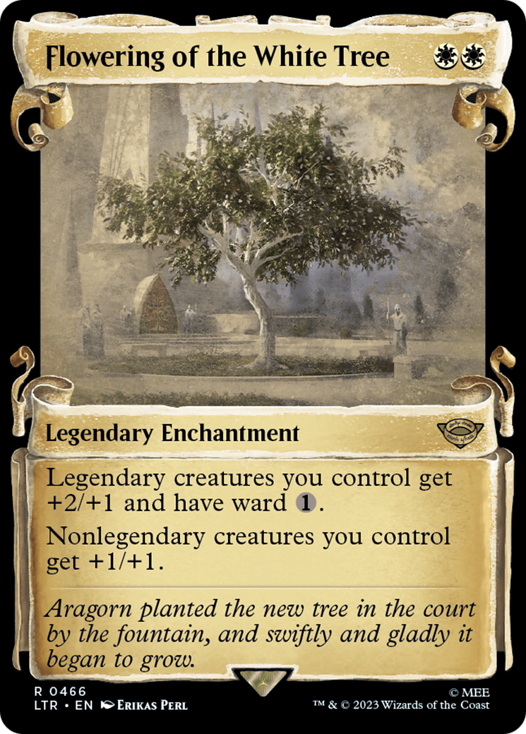 Flowering of the White Tree [The Lord of the Rings: Tales of Middle-Earth Showcase Scrolls] | Rook's Games and More