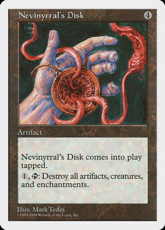 Nevinyrral's Disk [Anthologies] | Rook's Games and More