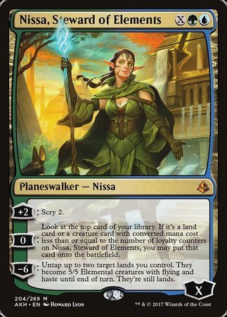 Nissa, Steward of Elements [Amonkhet] | Rook's Games and More