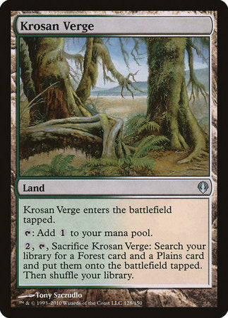 Krosan Verge [Archenemy] | Rook's Games and More