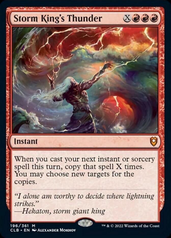 Storm King's Thunder [Commander Legends: Battle for Baldur's Gate] | Rook's Games and More