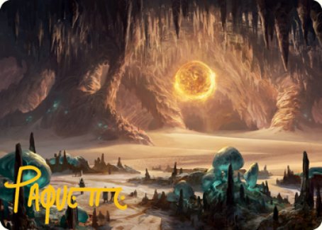 Plains (265) Art Card (Gold-Stamped Signature) [Dungeons & Dragons: Adventures in the Forgotten Realms Art Series] | Rook's Games and More