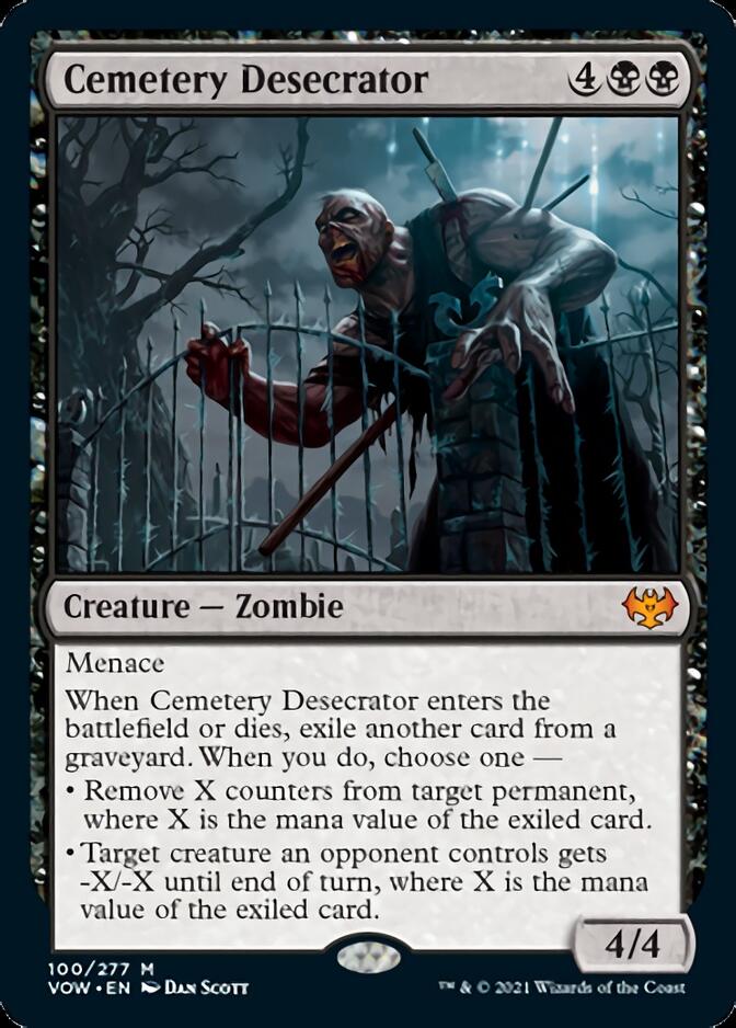 Cemetery Desecrator [Innistrad: Crimson Vow] | Rook's Games and More