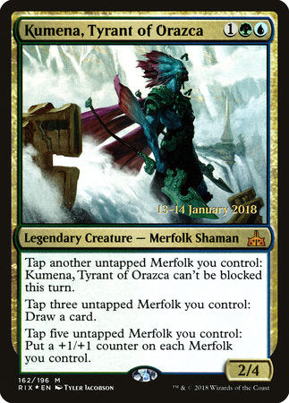 Kumena, Tyrant of Orazca [Rivals of Ixalan Promos] | Rook's Games and More