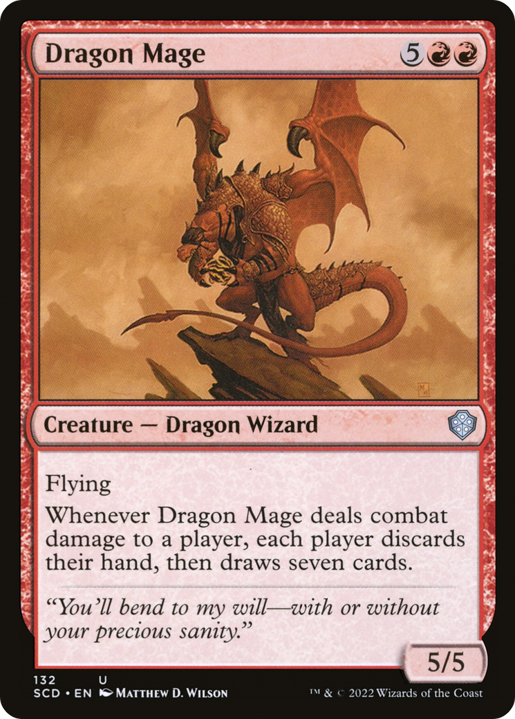 Dragon Mage [Starter Commander Decks] | Rook's Games and More