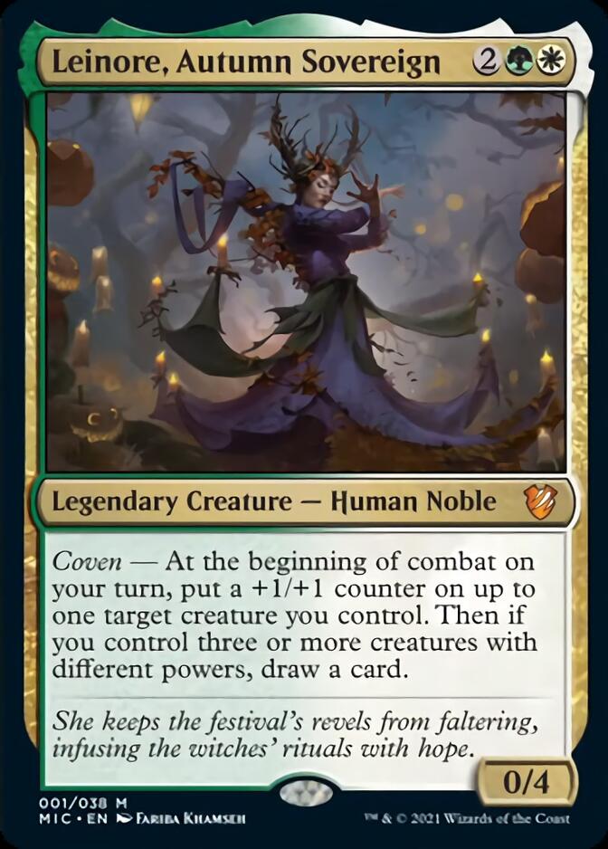 Leinore, Autumn Sovereign [Innistrad: Midnight Hunt Commander] | Rook's Games and More