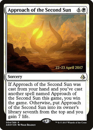 Approach of the Second Sun [Amonkhet Promos] | Rook's Games and More