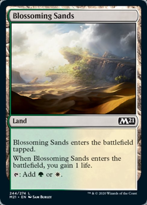 Blossoming Sands [Core Set 2021] | Rook's Games and More