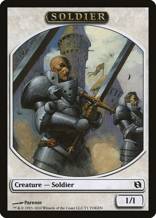 Soldier Token [Duel Decks: Elspeth vs. Tezzeret Tokens] | Rook's Games and More