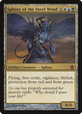 Sphinx of the Steel Wind [Alara Reborn] | Rook's Games and More