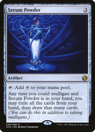 Serum Powder [Iconic Masters] | Rook's Games and More