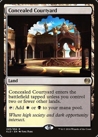 Concealed Courtyard [Kaladesh] | Rook's Games and More