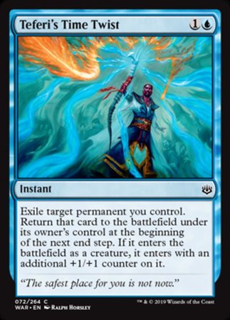 Teferi's Time Twist [War of the Spark] | Rook's Games and More