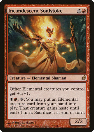 Incandescent Soulstoke [Lorwyn] | Rook's Games and More