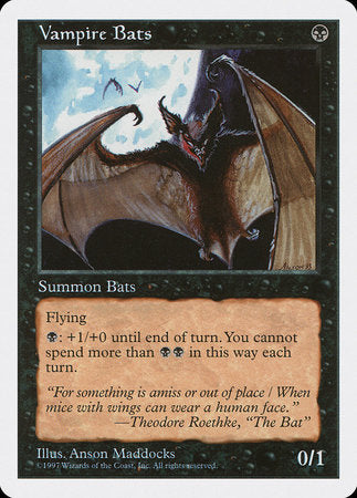 Vampire Bats [Fifth Edition] | Rook's Games and More