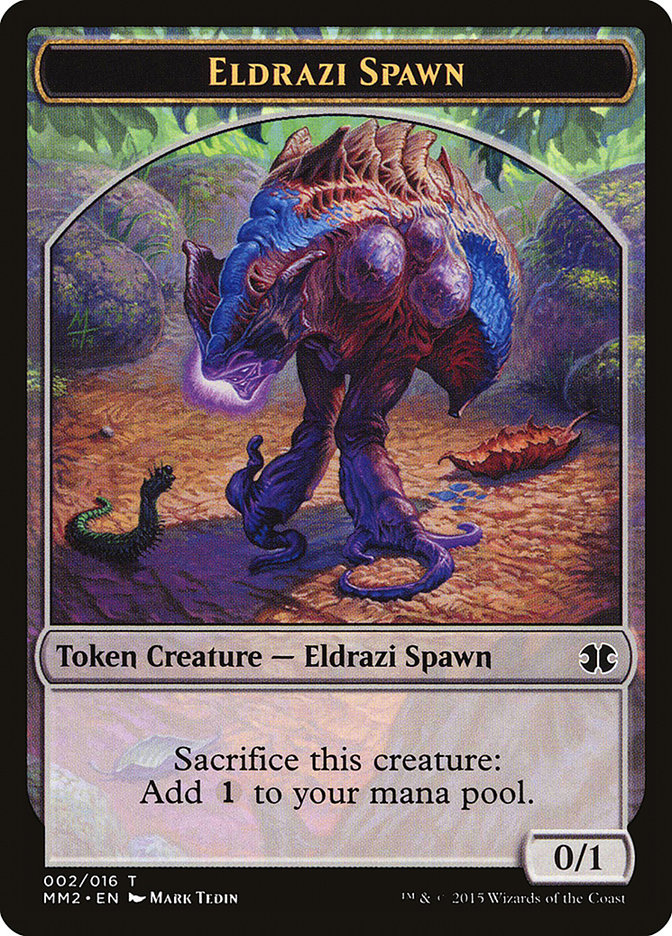 Eldrazi Spawn (002/016) [Modern Masters 2015 Tokens] | Rook's Games and More
