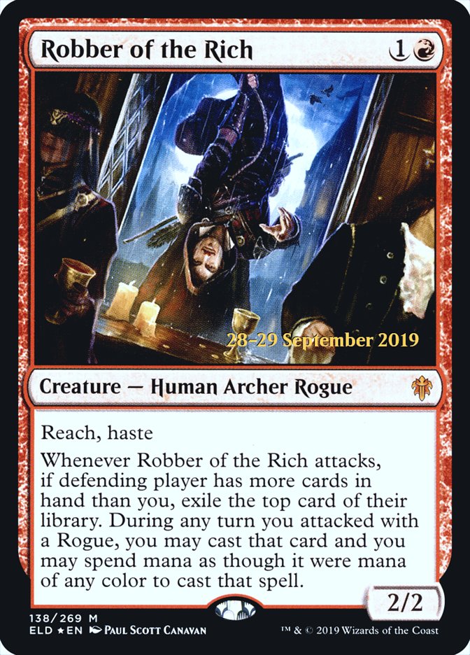 Robber of the Rich  [Throne of Eldraine Prerelease Promos] | Rook's Games and More