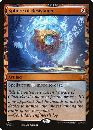 Sphere of Resistance [Kaladesh Inventions] | Rook's Games and More